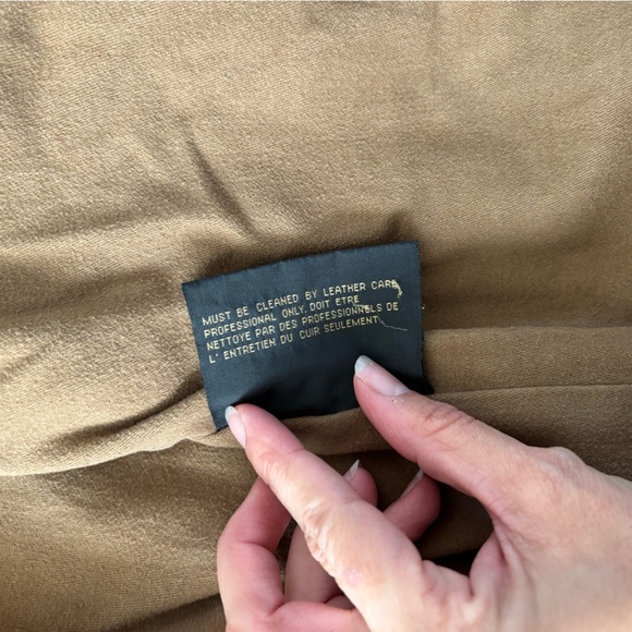 Vtg Marc New York Andrew Marc Mens Small Distressed Leather Heavy Jacket Brown - Picture 8 of 12